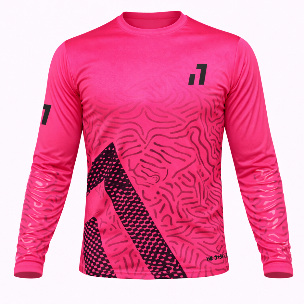Goalkeeper Jersey Kids Pink#Color_Pink