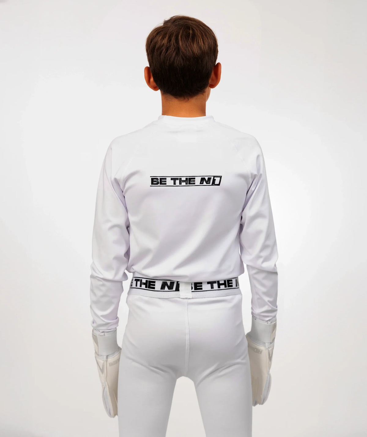Base Layer Pants Kids White#Color_White