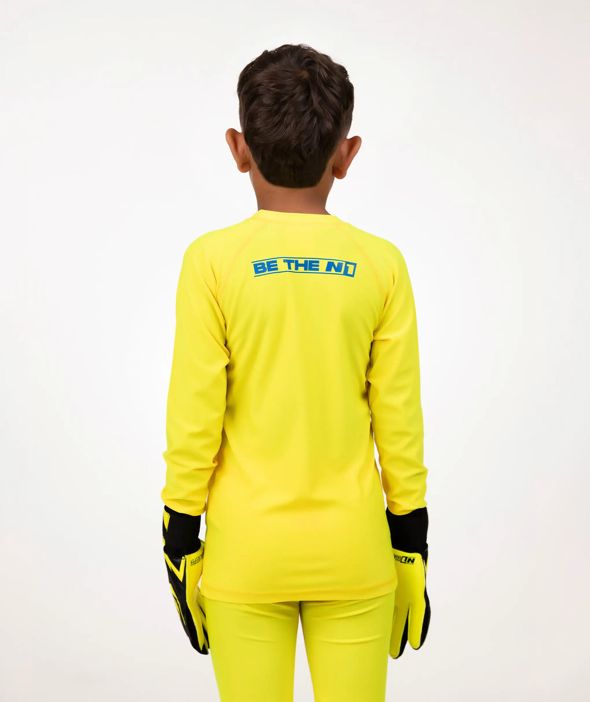 Long Sleeve Base Layer Top Kids Yellow#Color_Yellow