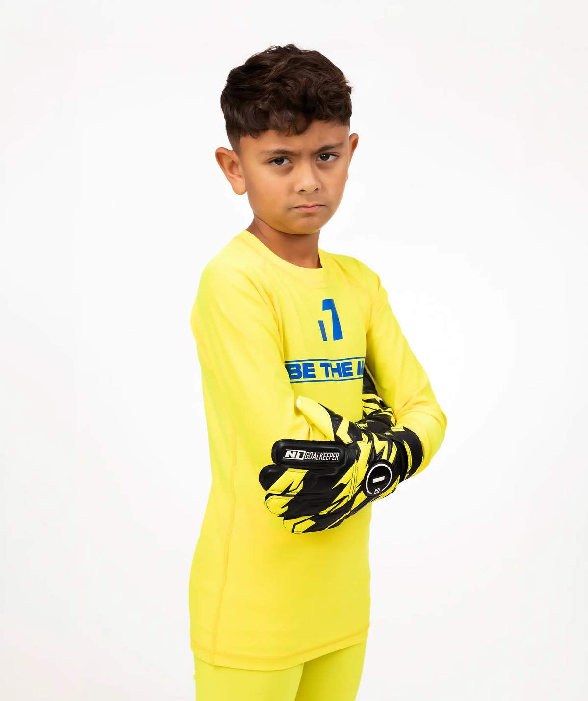Long Sleeve Base Layer Top Kids Yellow#Color_Yellow