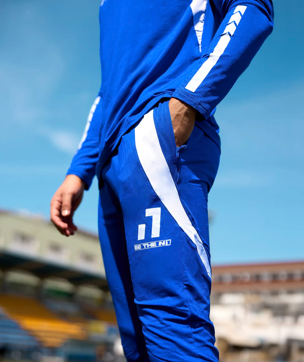 Technical Training Pants Kids Blue#Color_Blue
