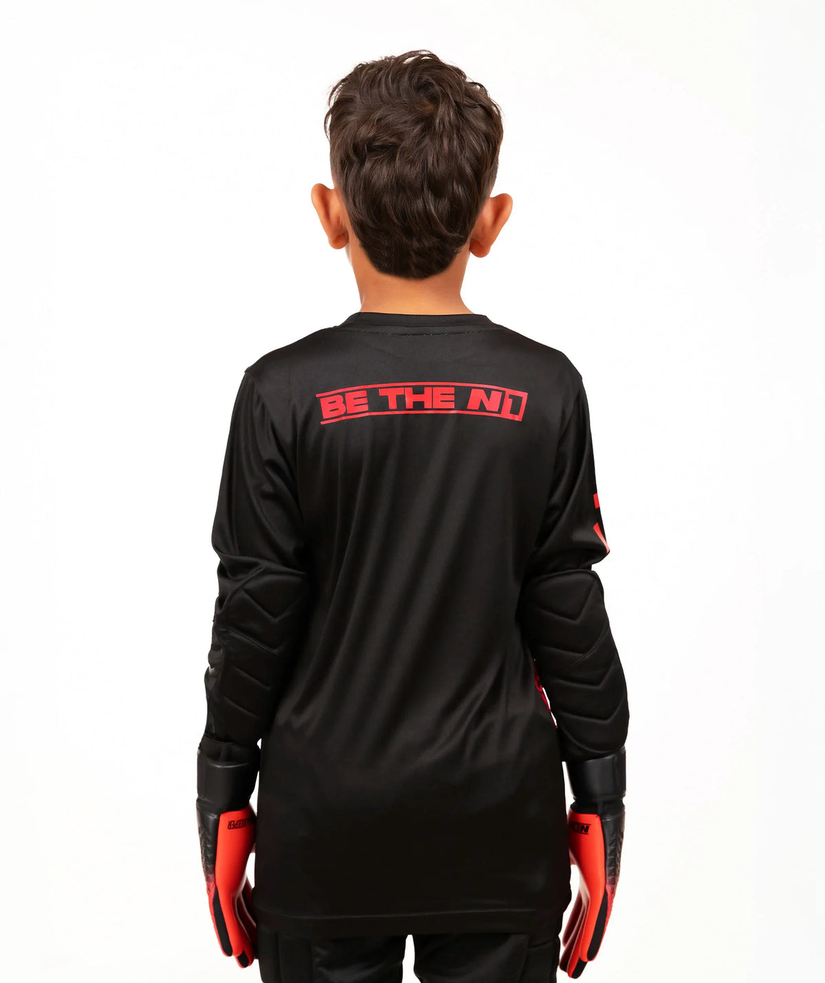 Goalkeeper Jersey Kids Red#Color_Red