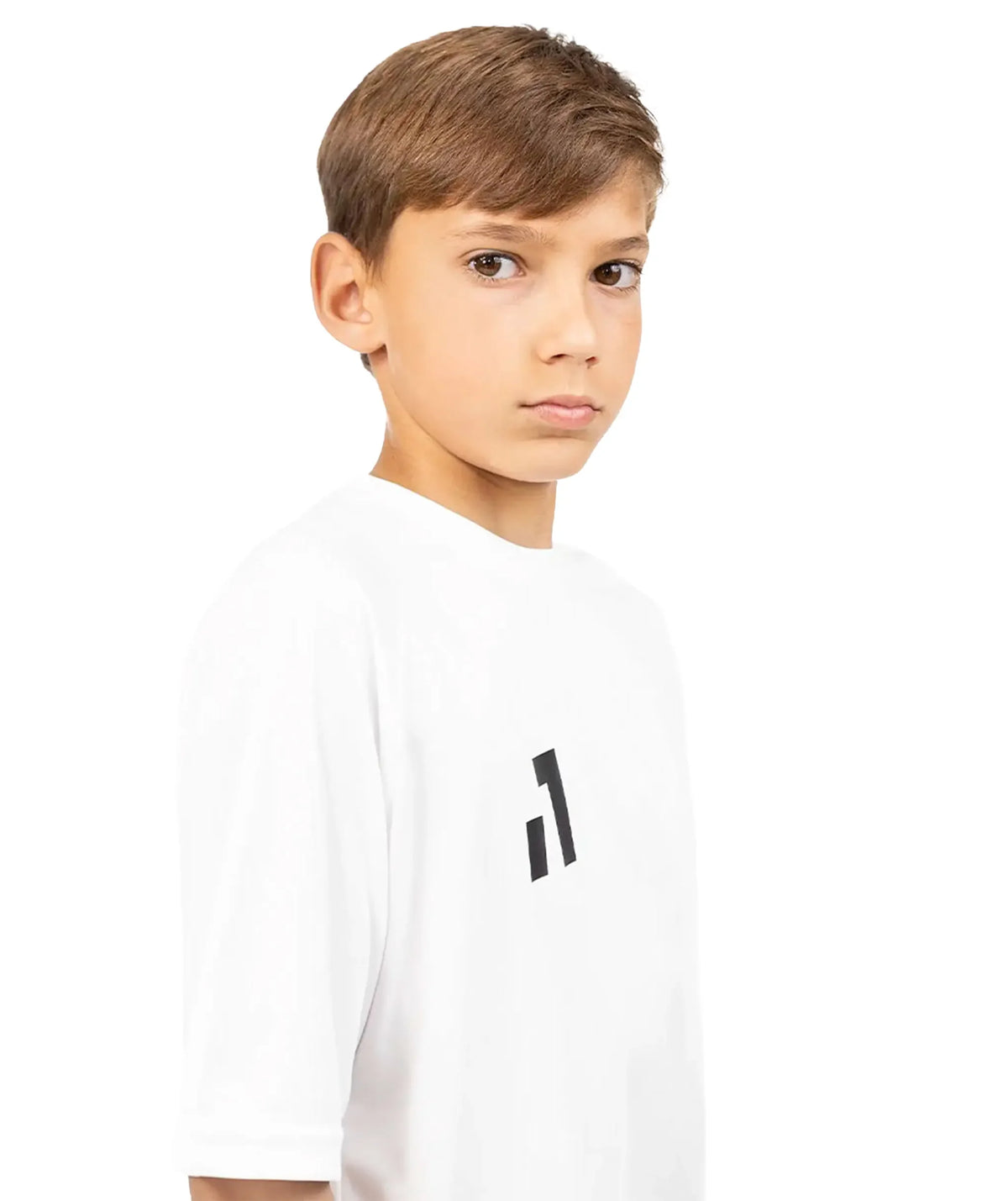 Short-Sleeve Training Jersey Kids White