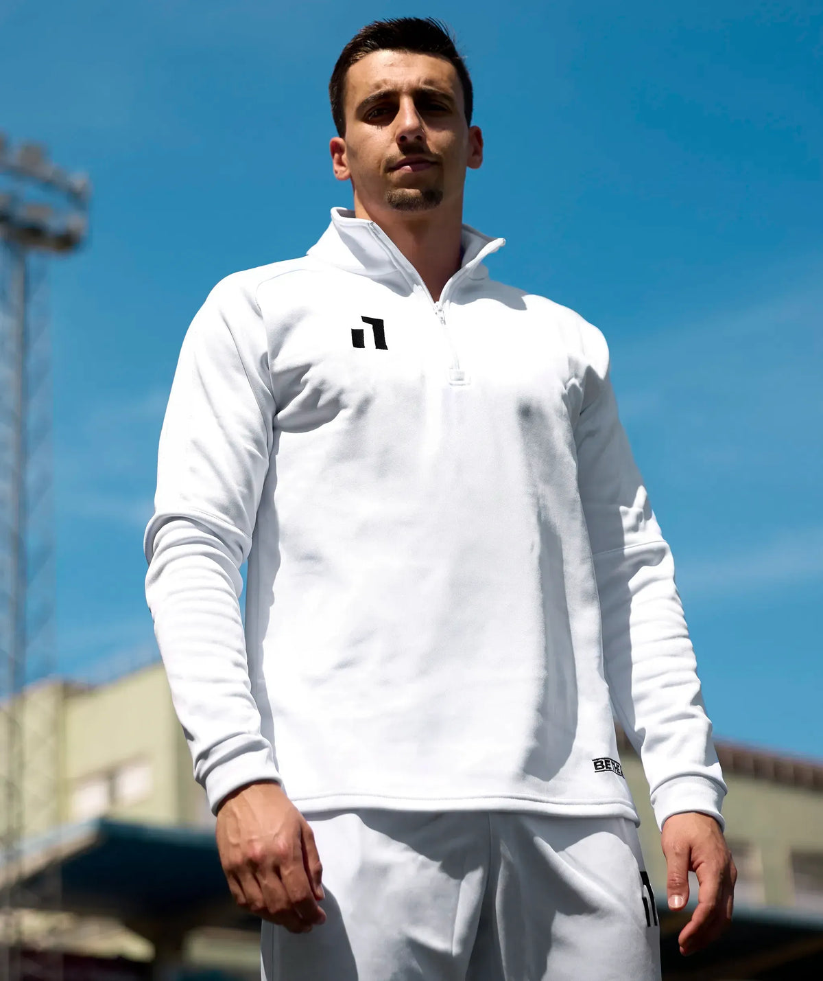 Training Sweatshirt White#Color_White