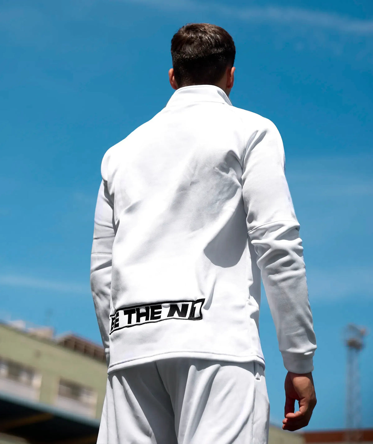 Training Sweatshirt White#Color_White