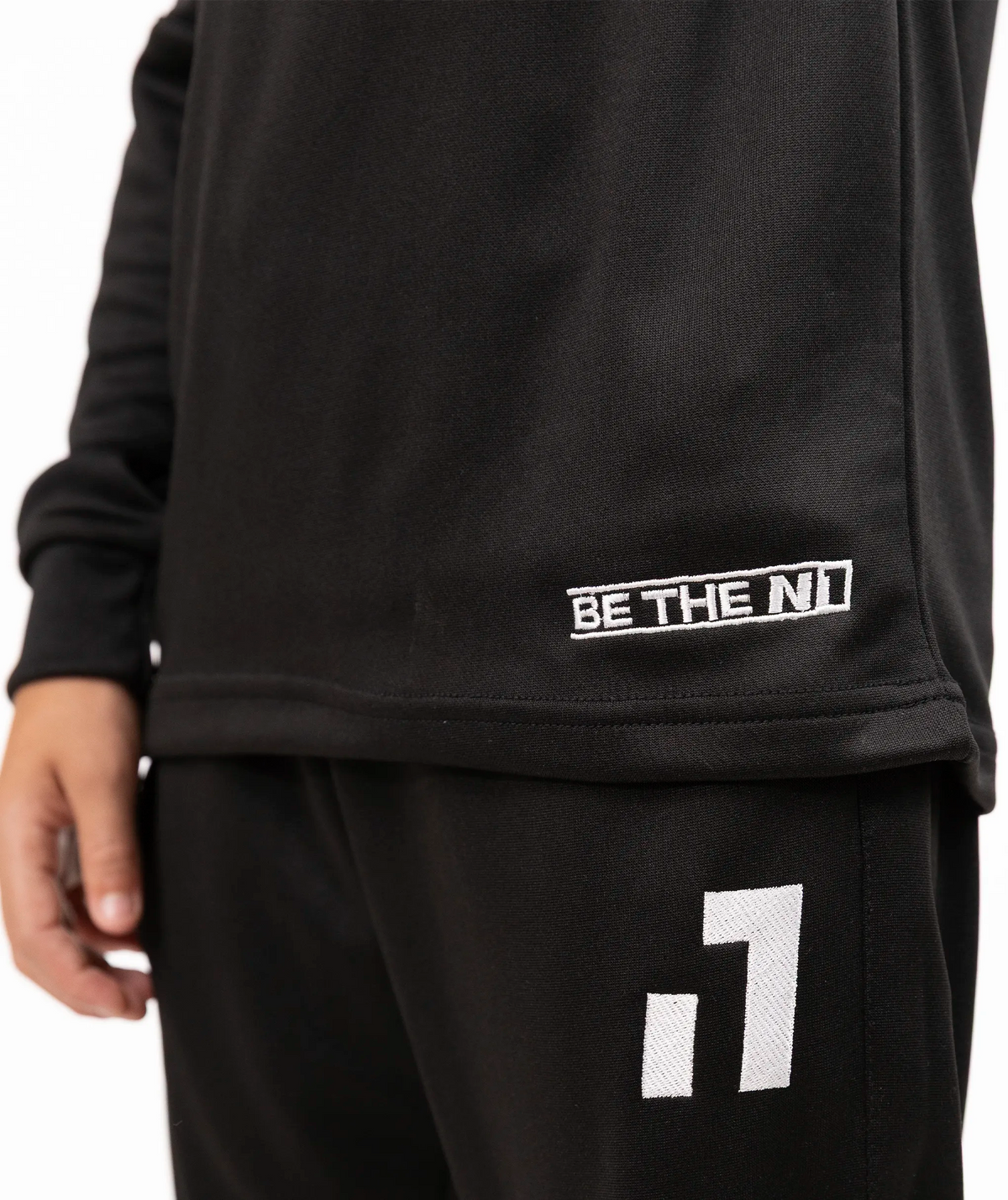 Training Sweatshirt Kids Black#Color_Black