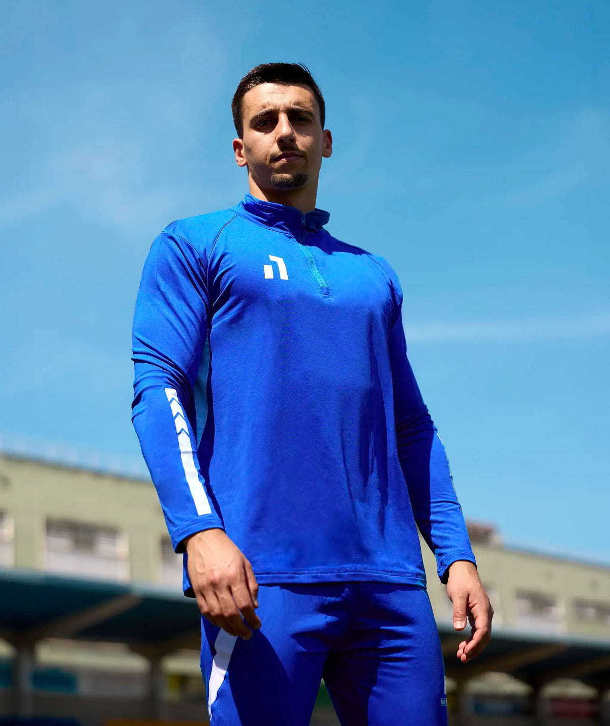 Technical Training Sweatshirt Kids Blue#Color_Blue