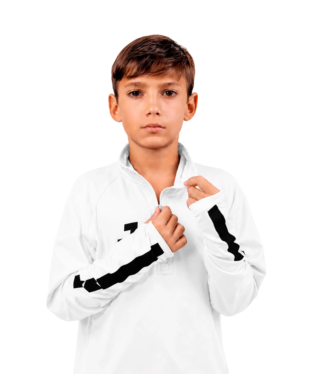 Technical Training Sweatshirt Kids White#Color_White