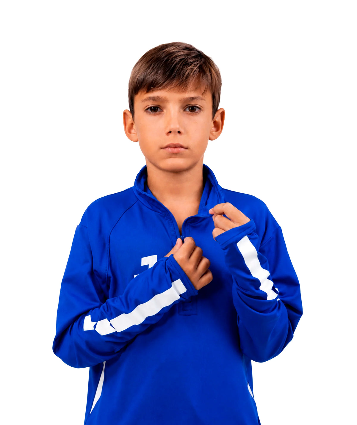 Technical Training Sweatshirt Kids Blue#Color_Blue