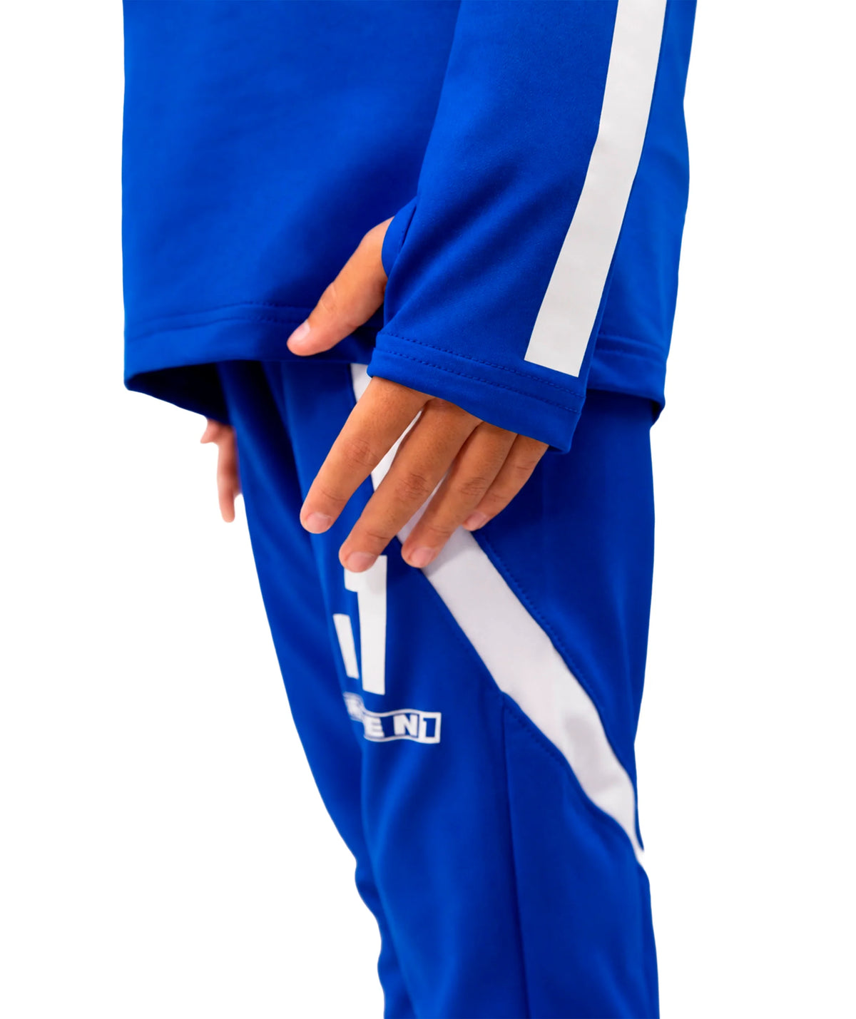 Technical Training Sweatshirt Kids Blue#Color_Blue
