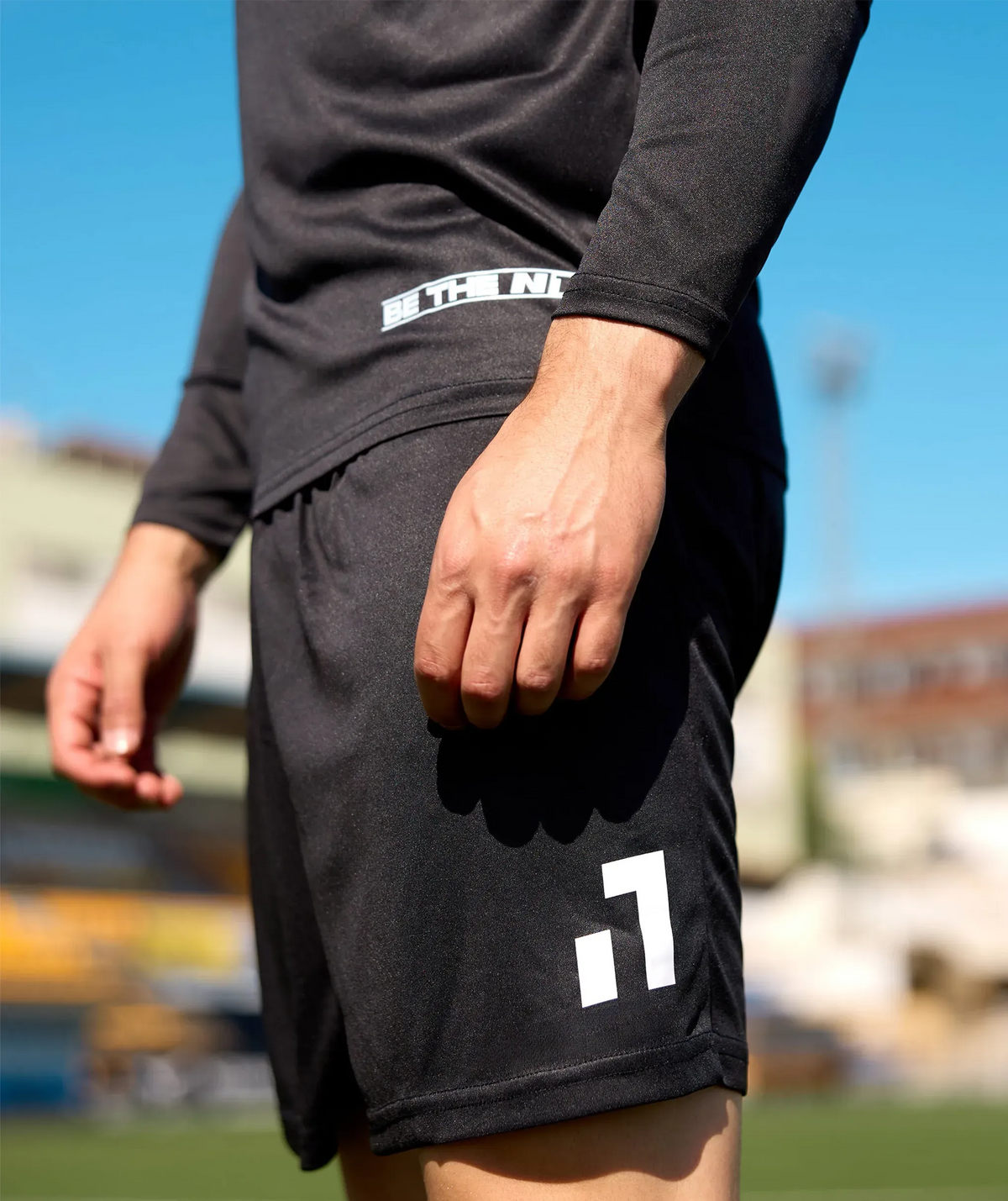 Training Shorts Black Short N1#Color_Black Short N1