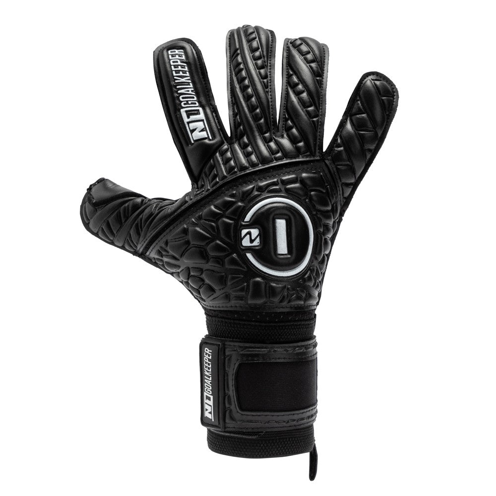 Goalkeeper gloves Cronos DUO Black#Color_Black