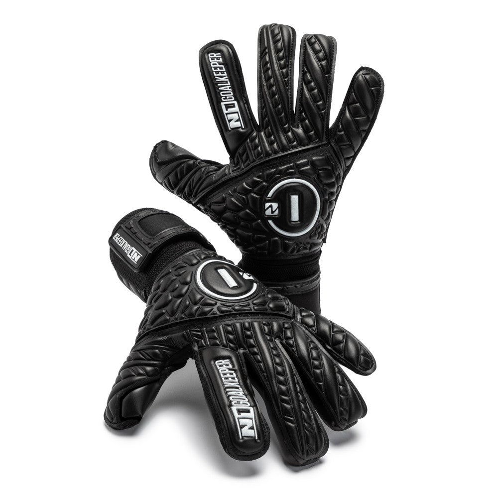 Goalkeeper gloves Cronos DUO Black#Color_Black