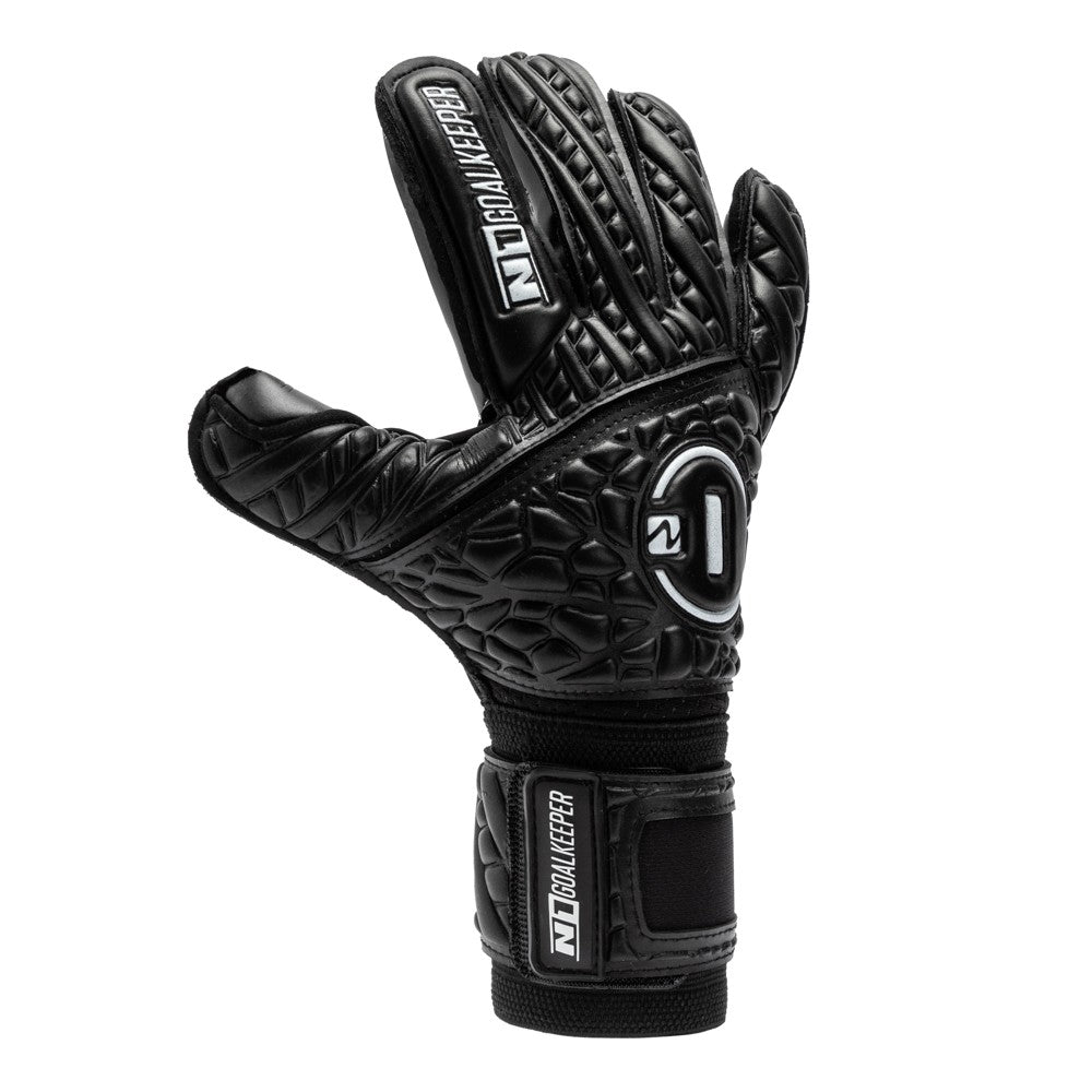 Goalkeeper gloves Cronos DUO Black#Color_Black