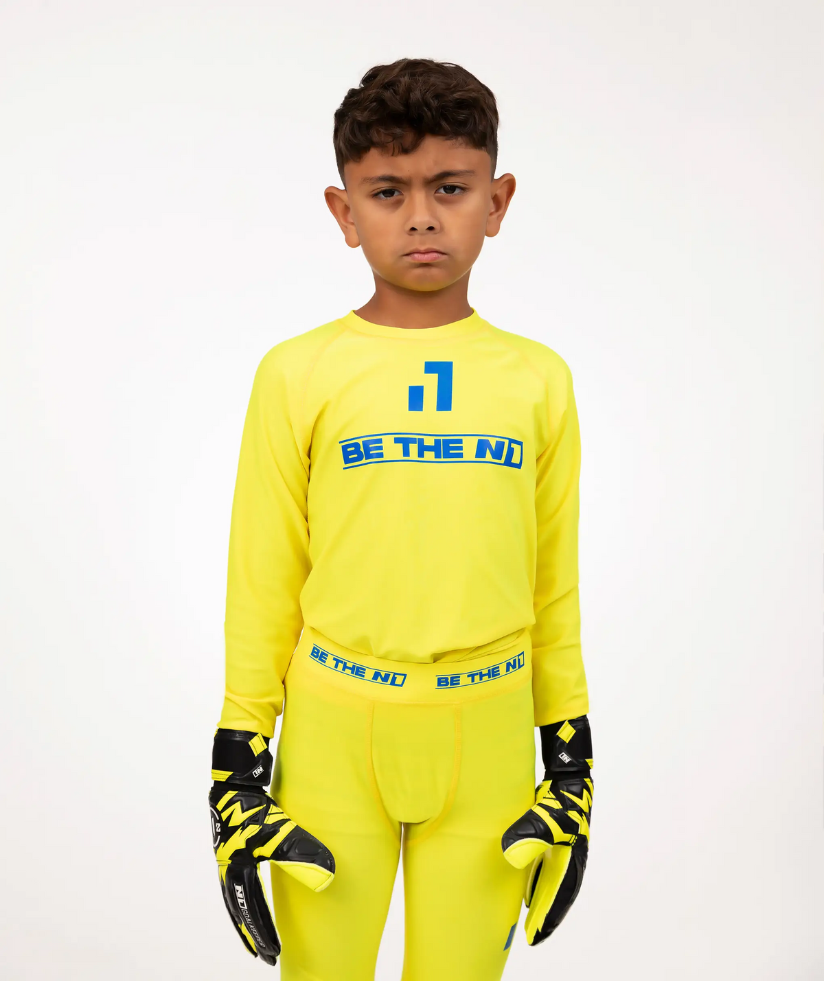Base Layer Pants Kids Yellow#Color_Yellow