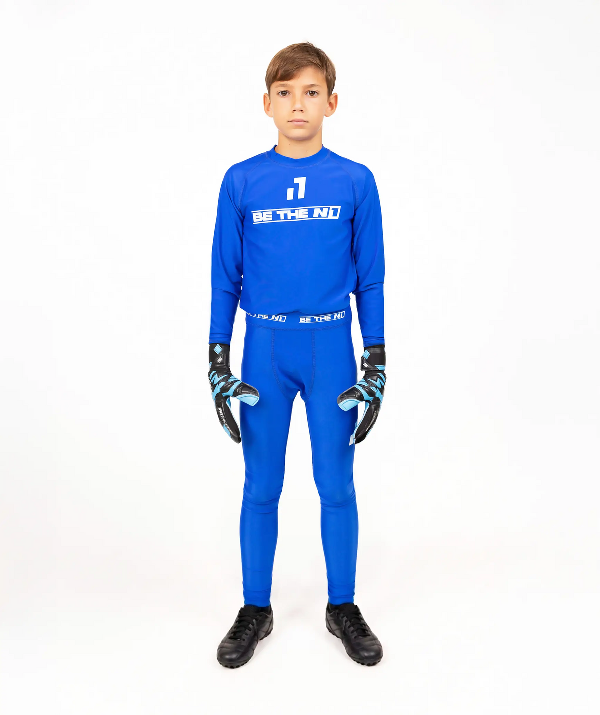 Base Layer Pants Kids Blue#Color_Blue