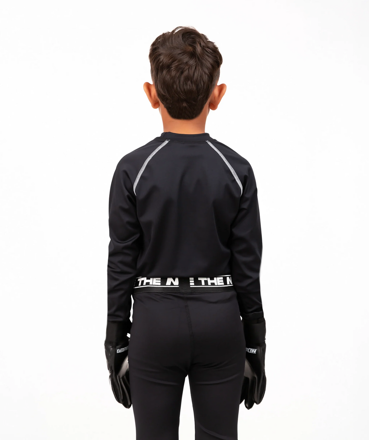 Base Layer Pants Kids Black#Color_Black