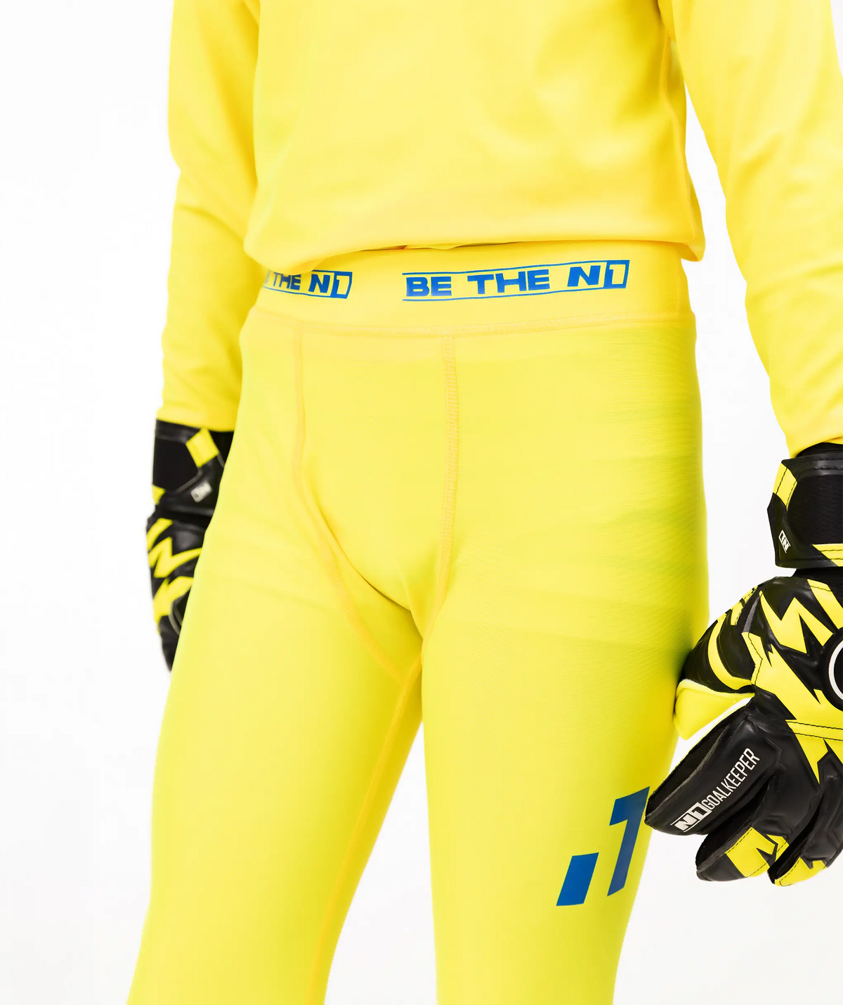 Base Layer Pants Kids Yellow#Color_Yellow