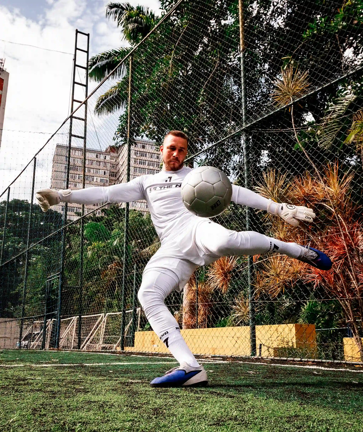 Base Layer Pants Kids White#Color_White