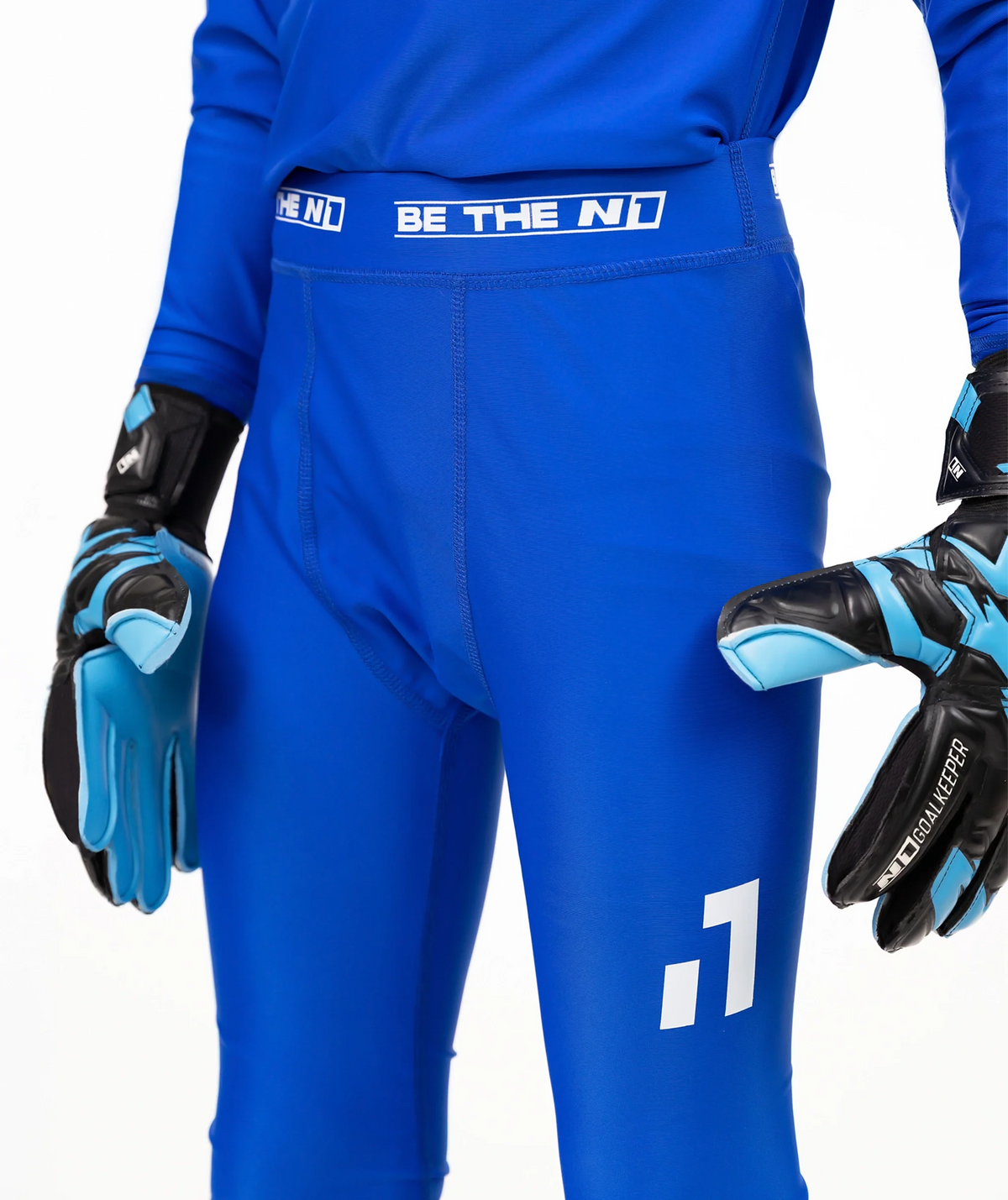 Base Layer Pants Kids Blue#Color_Blue