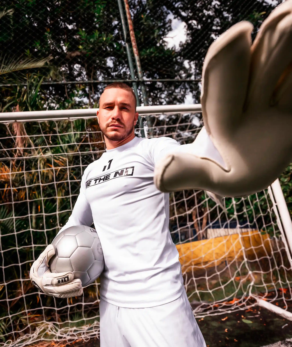 Long Sleeve Base Layer Top Kids White#Color_White