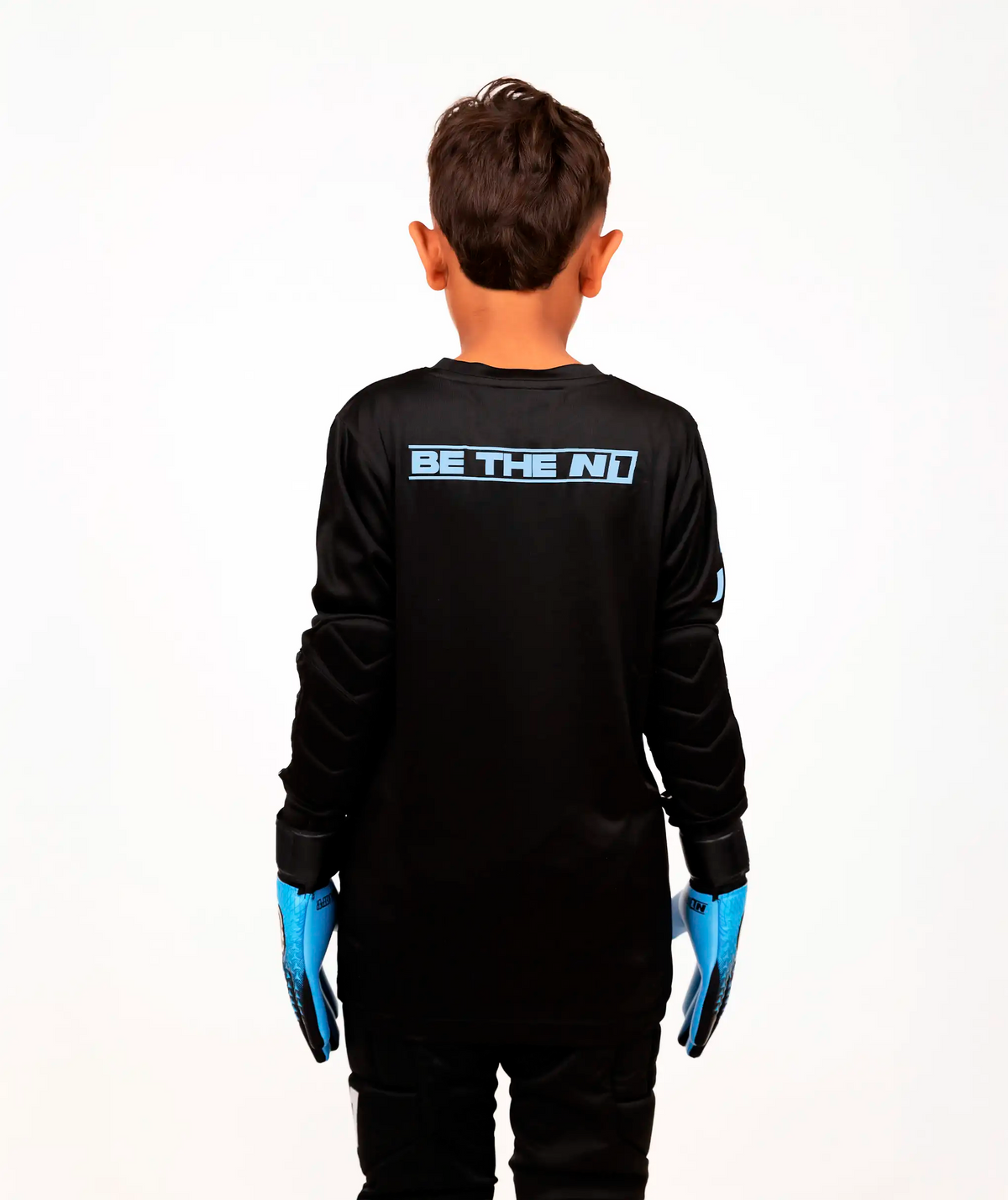 Goalkeeper Jersey Kids Blue#Color_Blue
