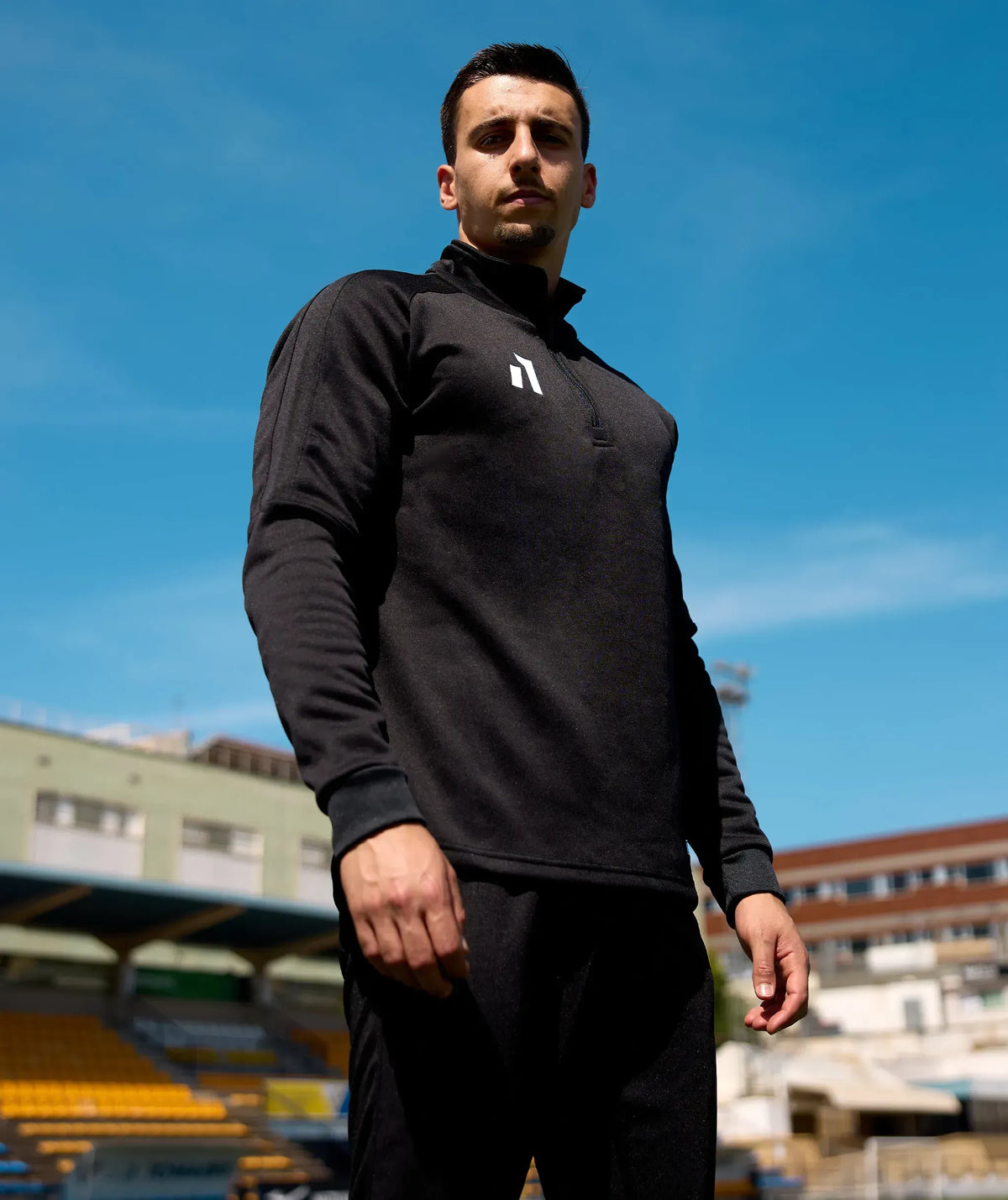 Training Sweatshirt Black#Color_Black