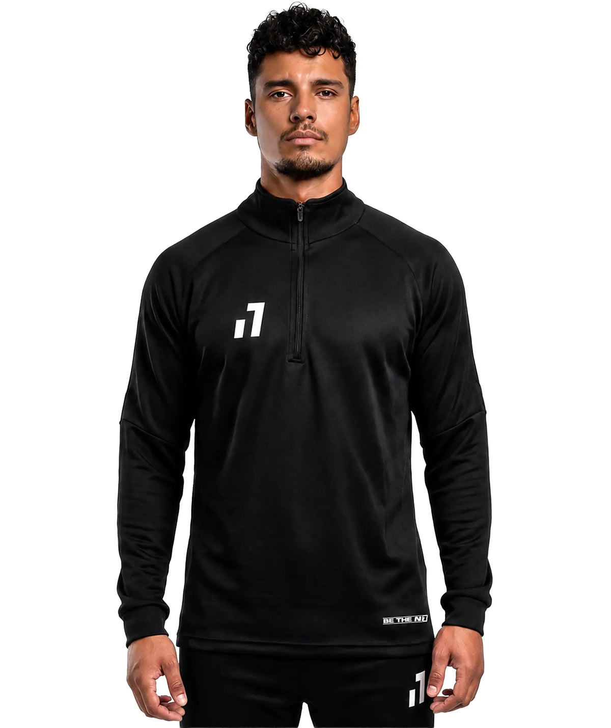 Training Sweatshirt Black#Color_Black