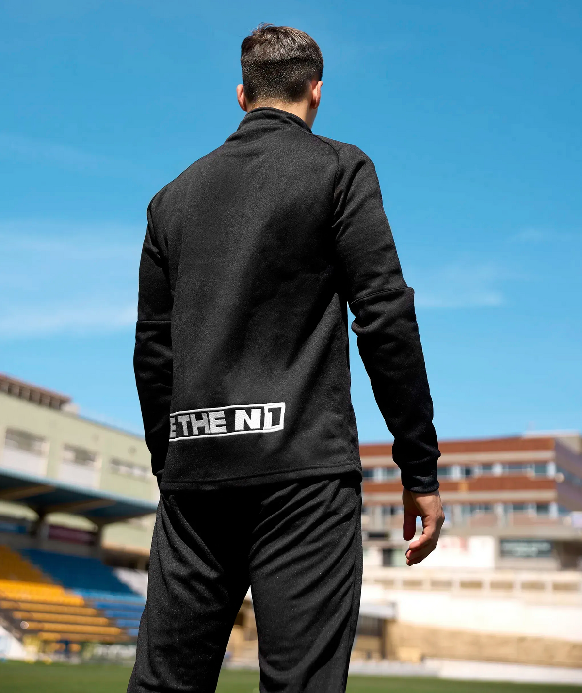 Training Sweatshirt Kids Black#Color_Black