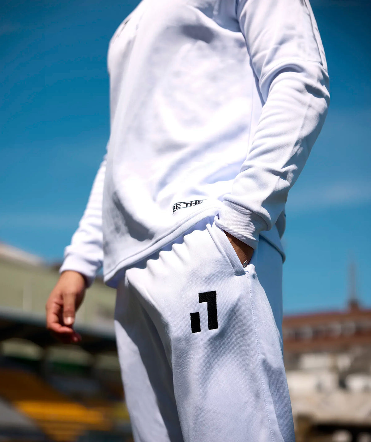 Training Sweatshirt Kids White#Color_White