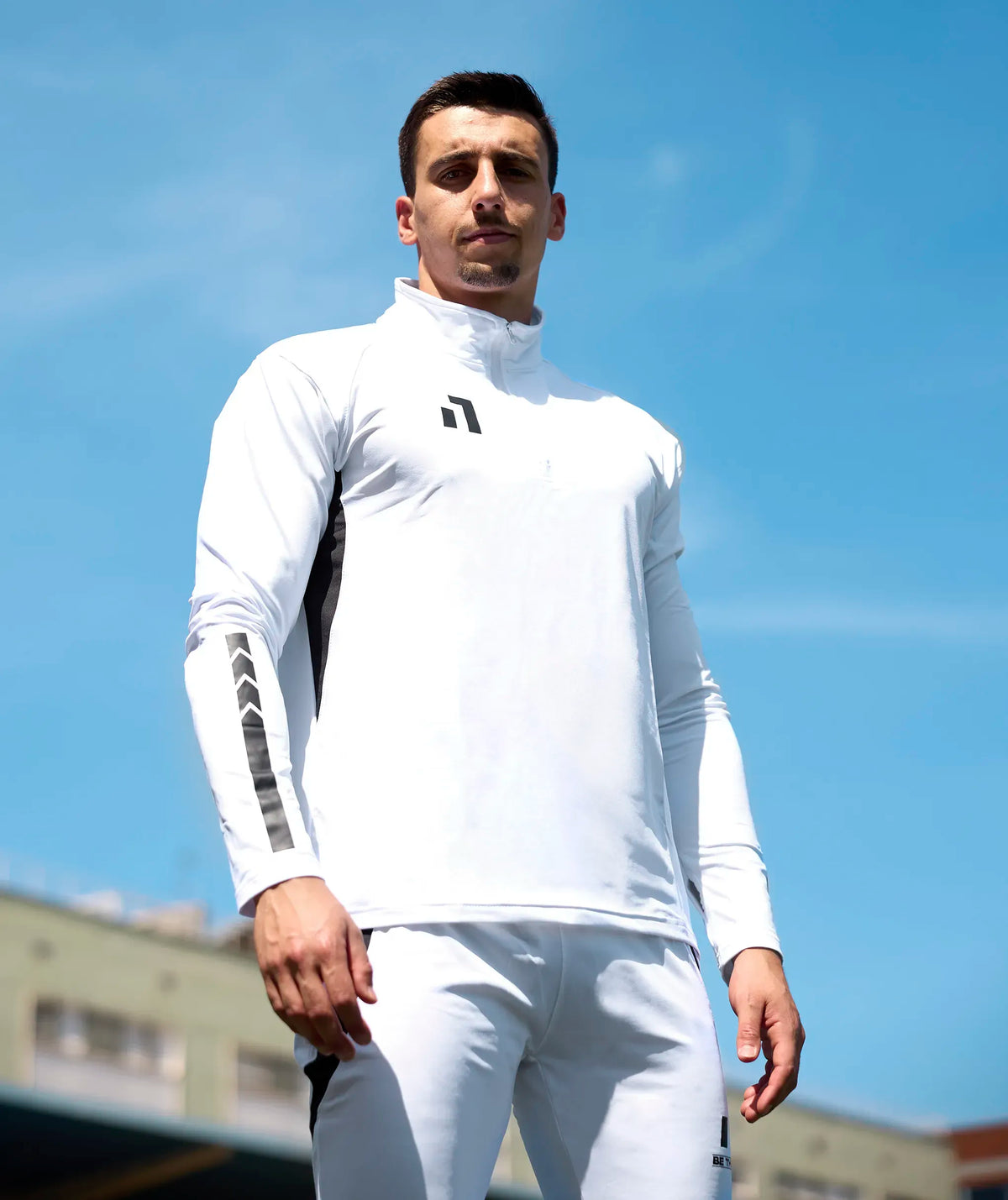 Technical Training Sweatshirt Kids White#Color_White
