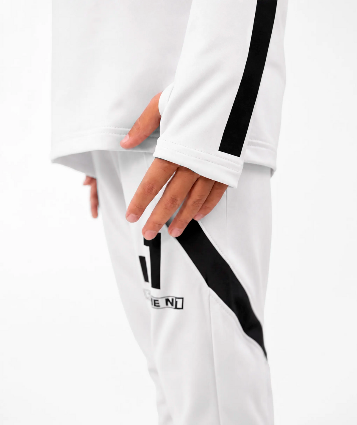 Technical Training Sweatshirt Kids White#Color_White