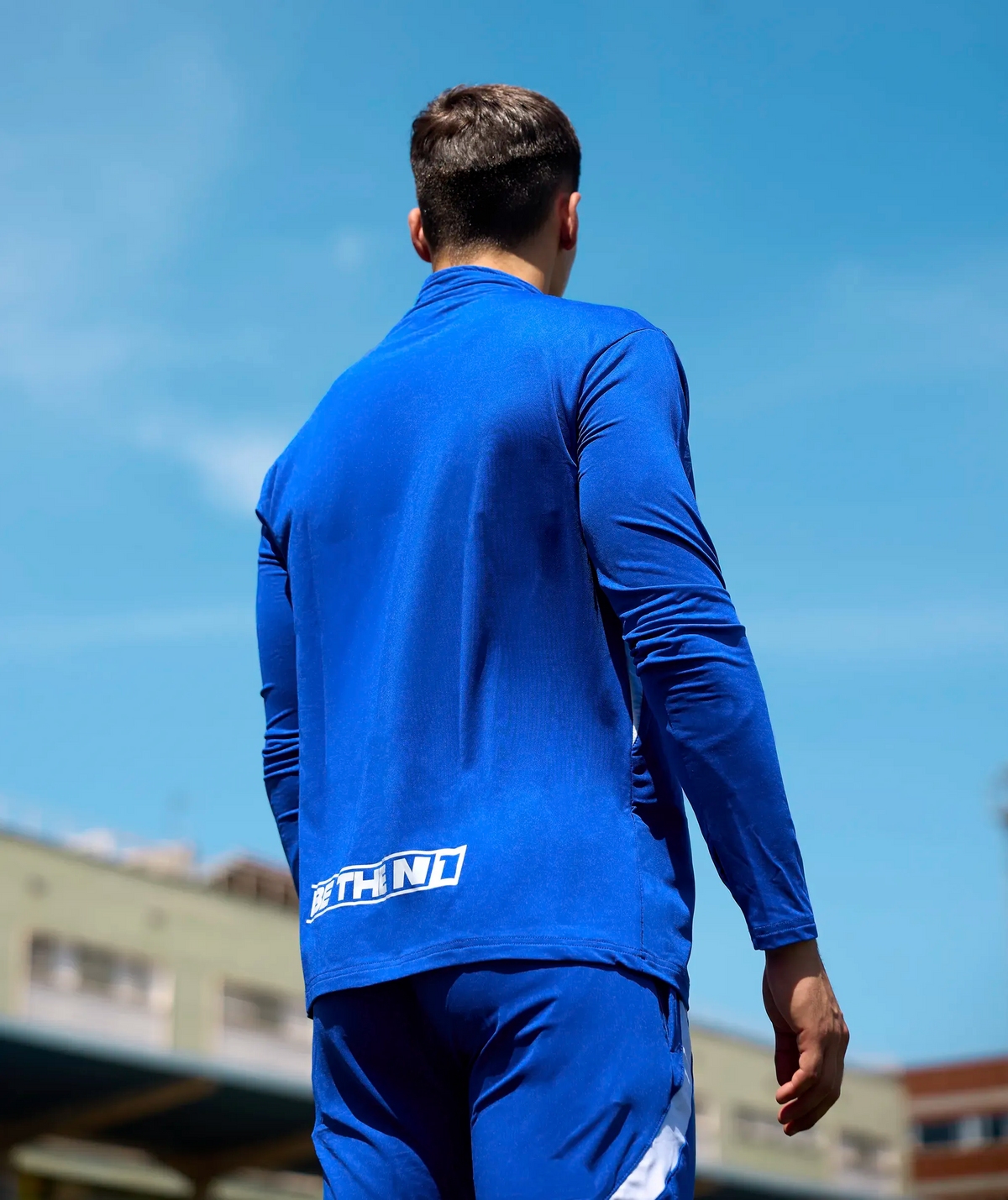 Technical Training Sweatshirt Kids Blue#Color_Blue