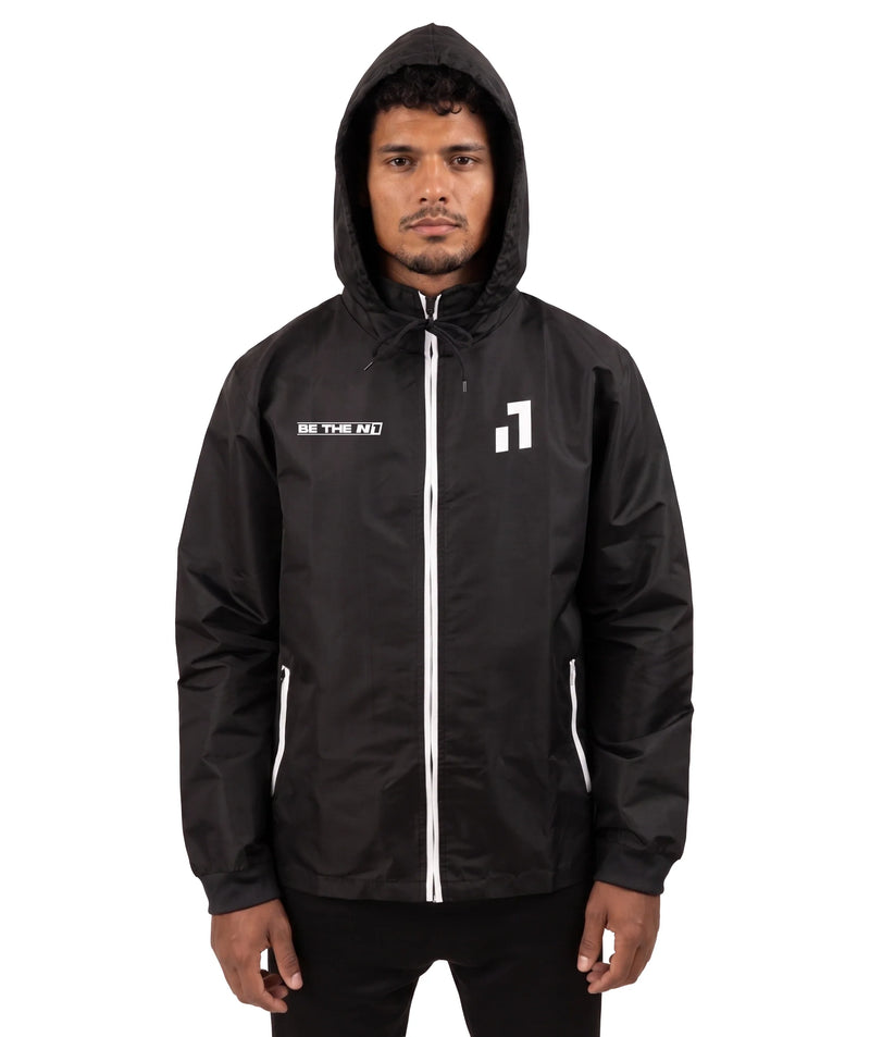 Rain Jacket Black & White