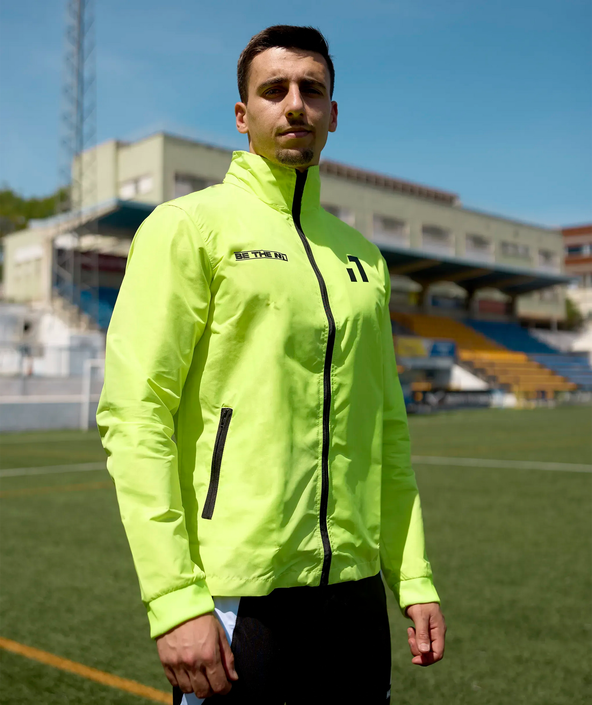 Rain Jacket Kids Neon#Color_Neon