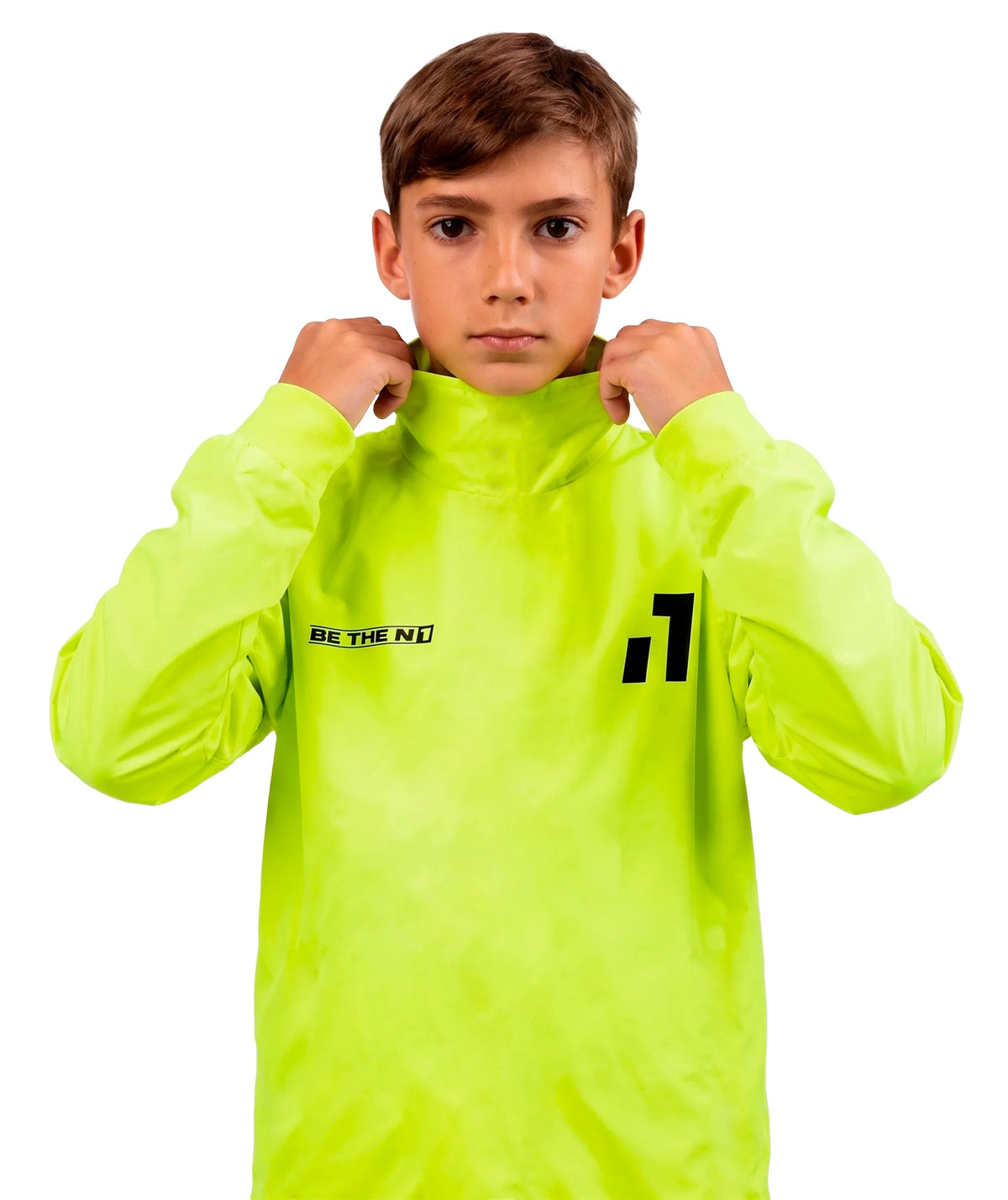 Rain Jacket Kids Neon#Color_Neon