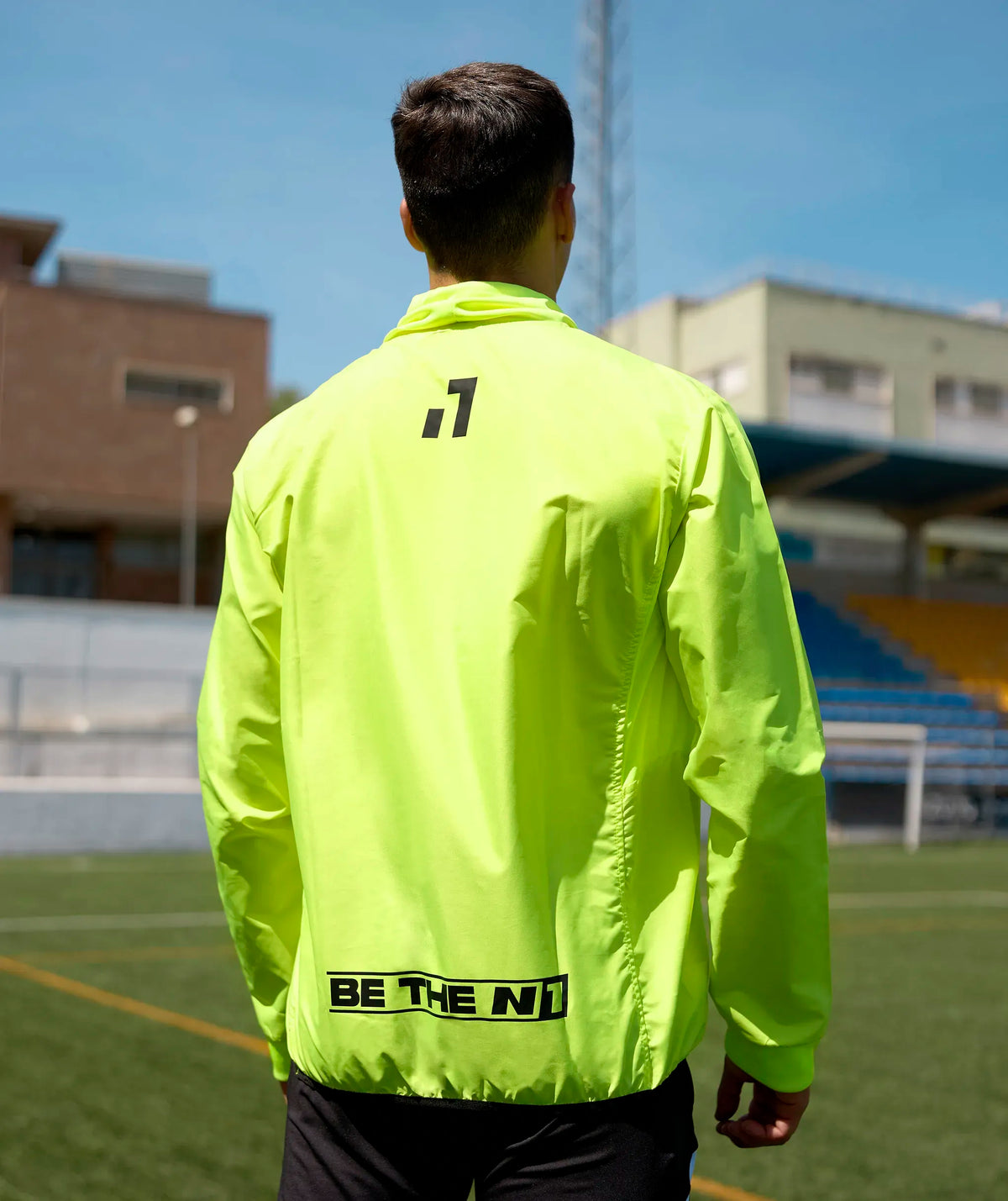 Rain Jacket Kids Neon#Color_Neon